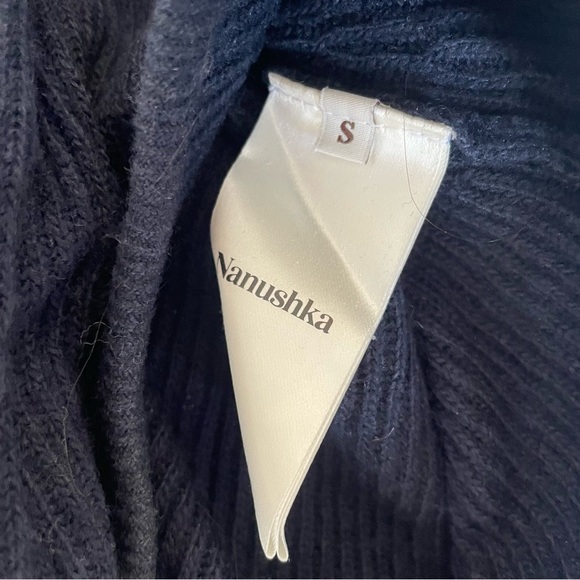 Nanushka dane navy knit bodysuit - Picture 2 of 5